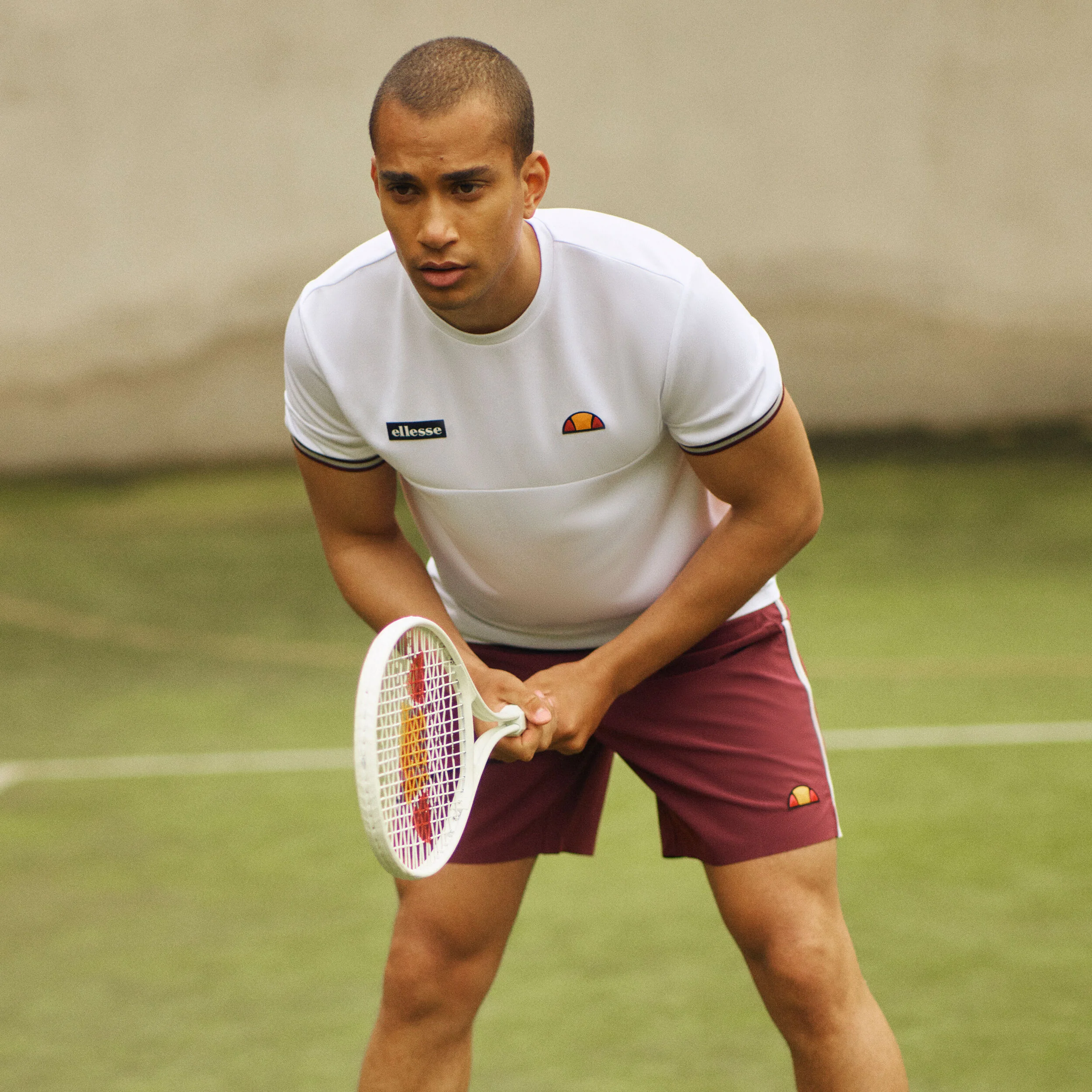 Ellesse Lonio Shorts Hommes - Rouge Vin