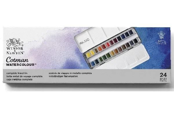 Winsor & Newton - Cotman Watercolour Sketchers (24 pcs) (830852)