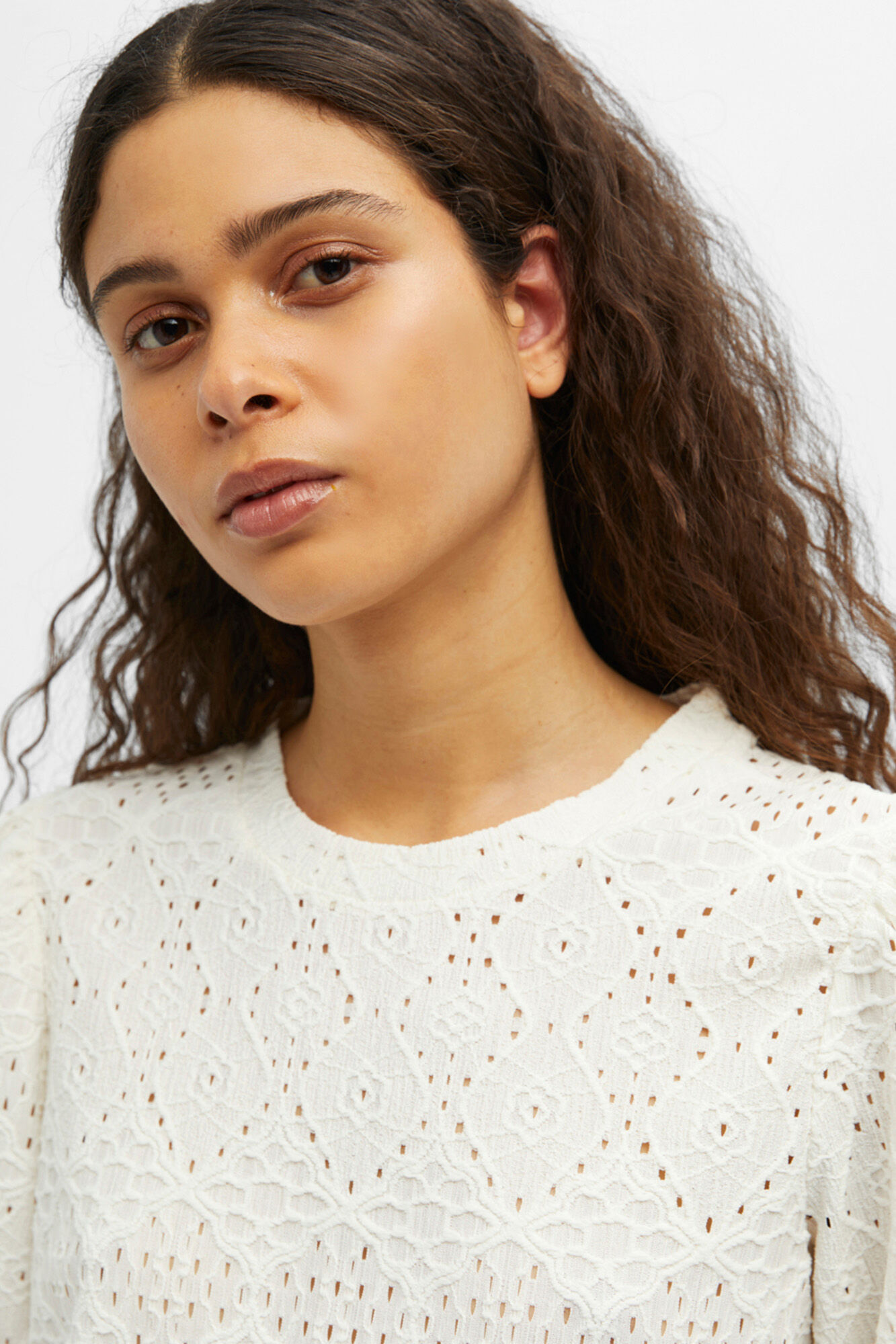 Camiseta de malha - Branca