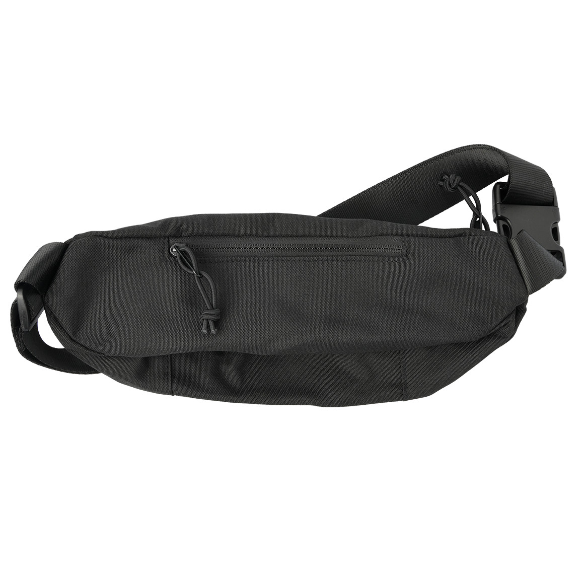 VanVaan Bauchtasche mit drei Fächern schwarz