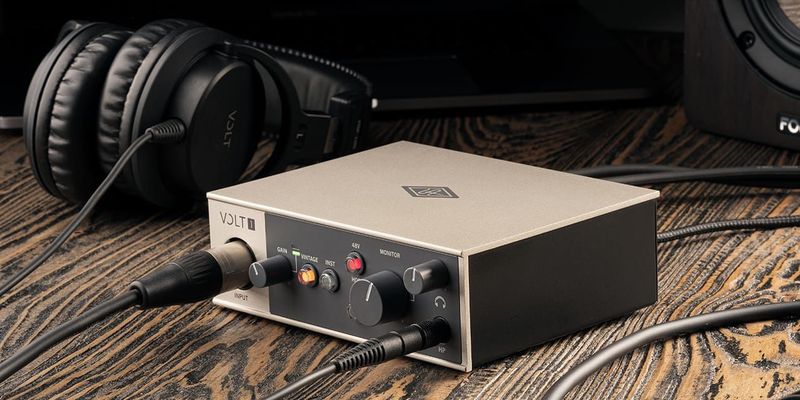 Universal Audio - VOLT 1 - USB Audio-interface - Grijs - 24 bit / 192 kHz AD/DA converter