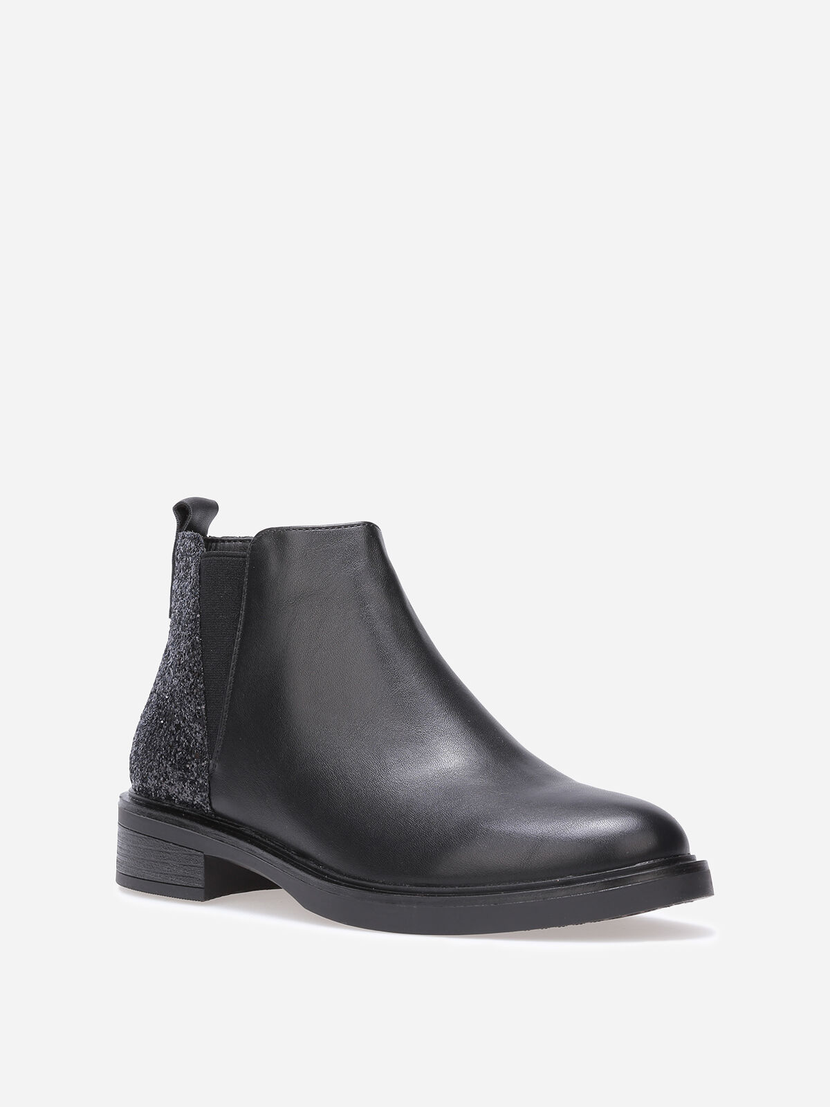 Chelsea en simili à paillettes- Noir
