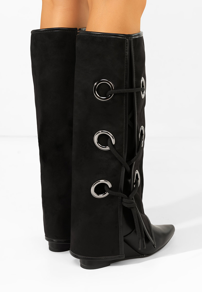 Bottes femme noires Adeia