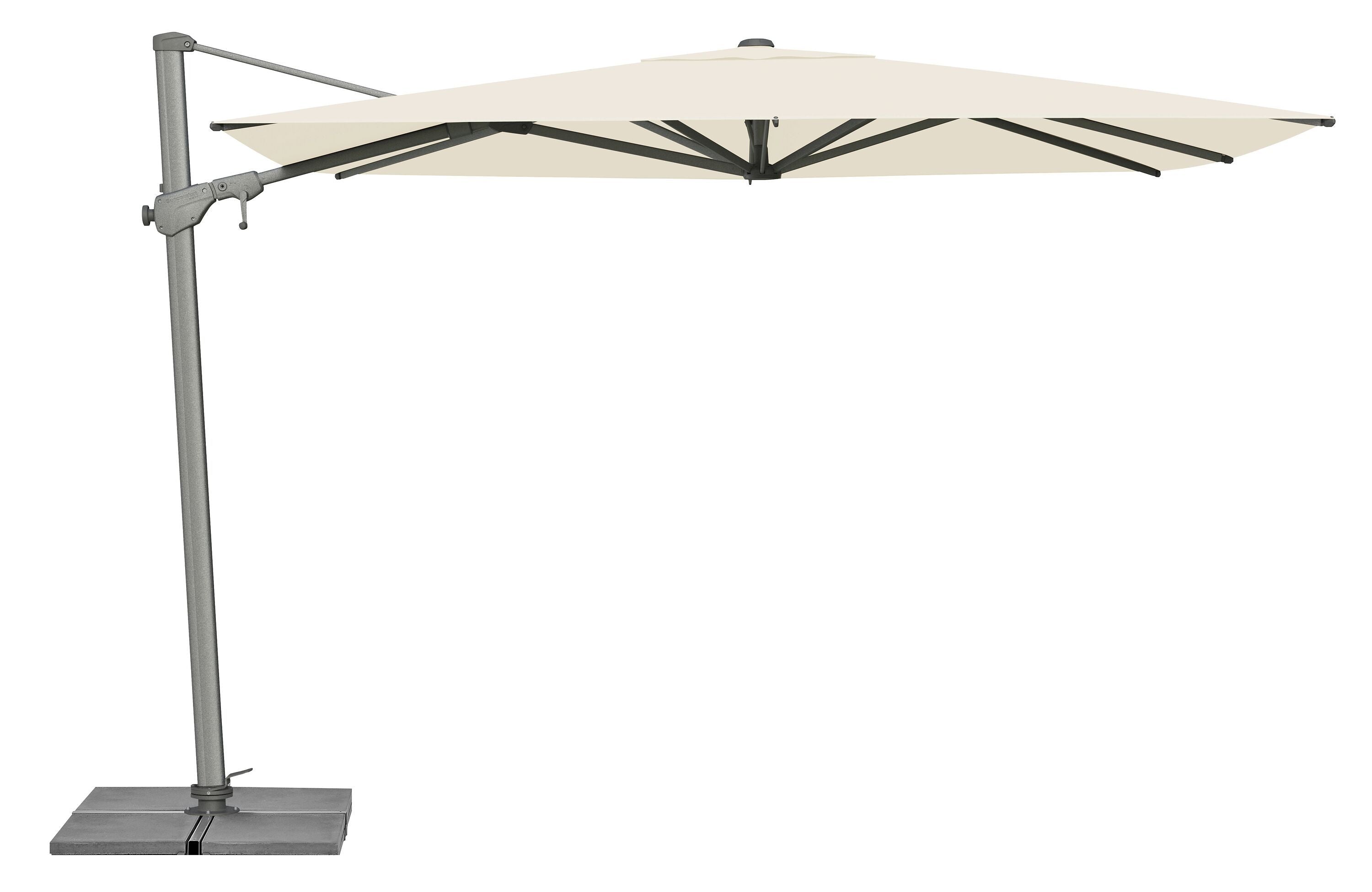 Suncomfort by Glatz VARIOFLEX Sonnenschirm - Ecru / B: 330.0 cm x T: 270.0 cm