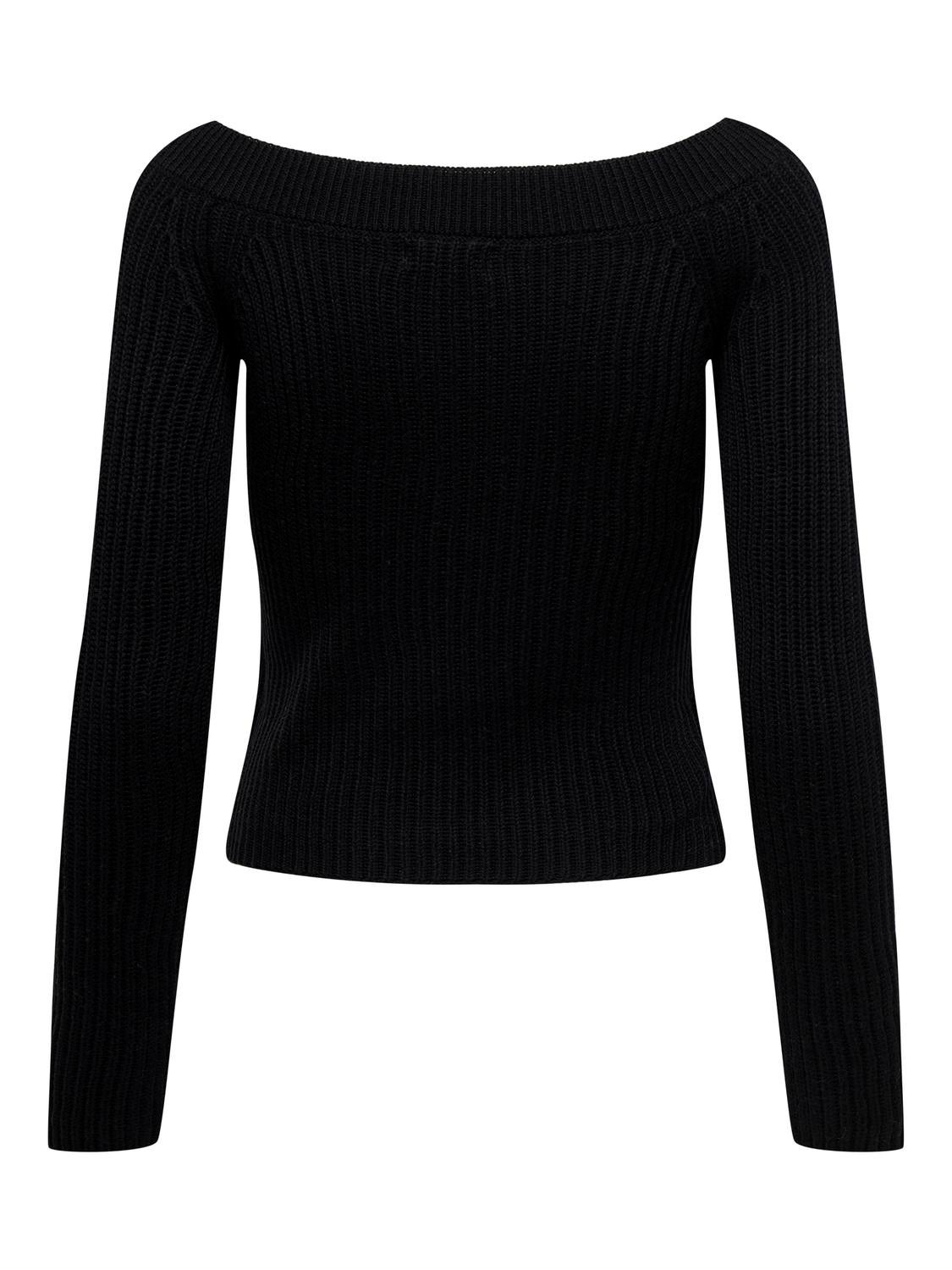 JDYLEMON Strickpullover Black
