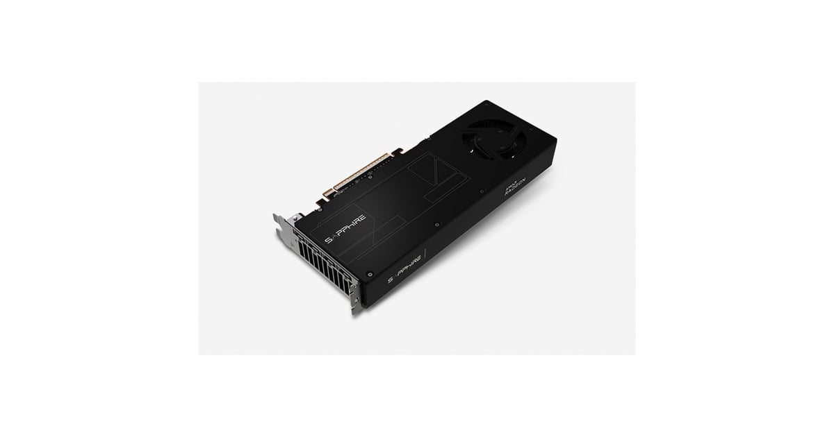 SAPPHIRERadeon AI PRO R9700 32GB grafische kaart  (Zwart, 4x DisplayPort)