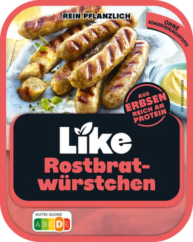 LIKE Rostbratwürstchen VEGAN