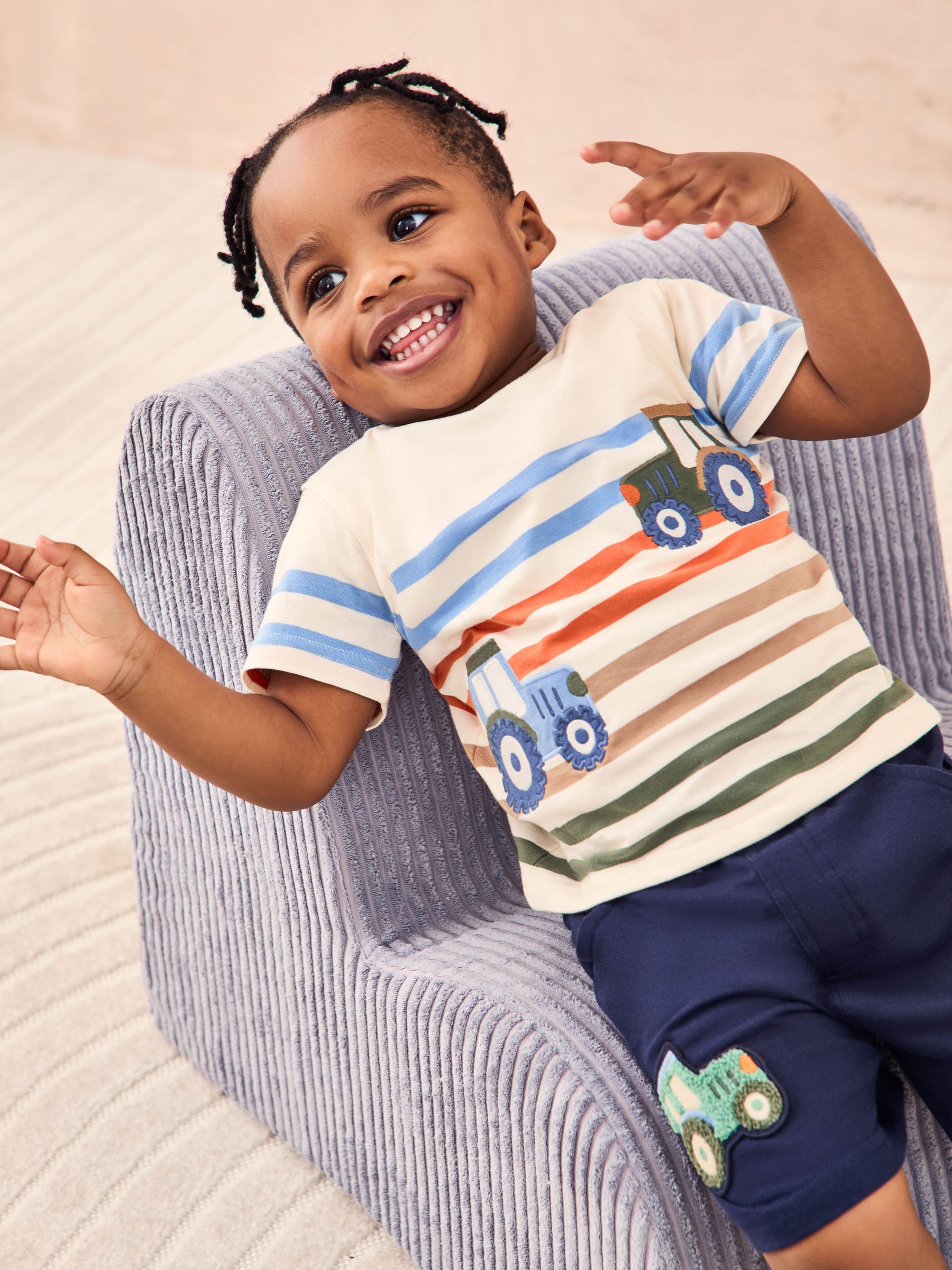 JoJo Maman Bébé - Short met applicatie