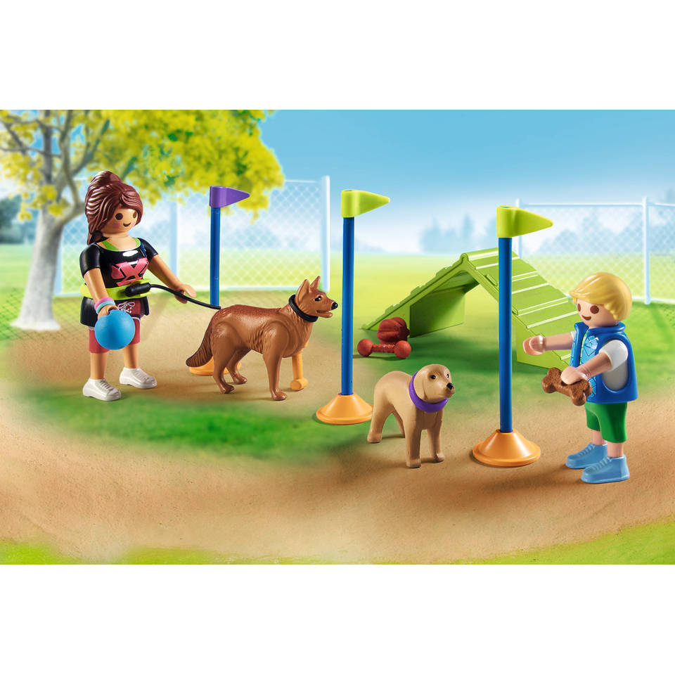 PLAYMOBIL My Life hondenpark 71745