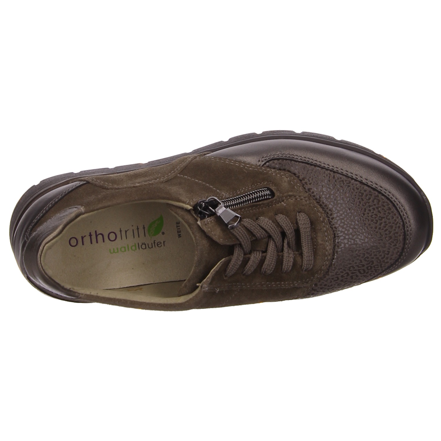Waldläufer Schnürschuhe braun braun