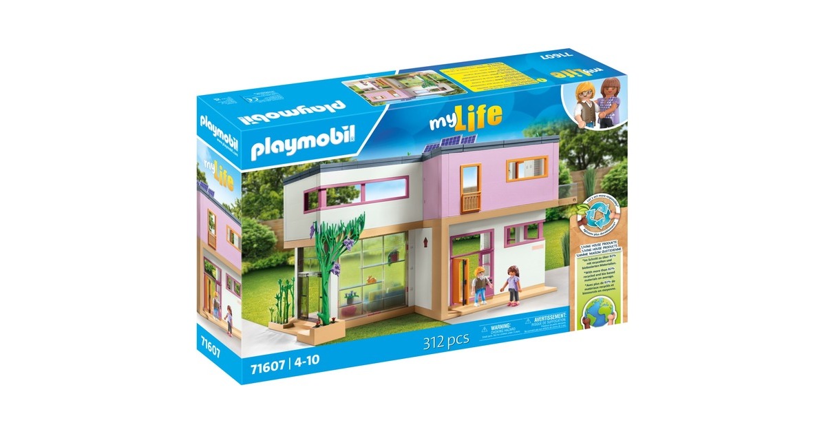 PLAYMOBILmyLife - Huis met serre Constructiespeelgoed  (71607)