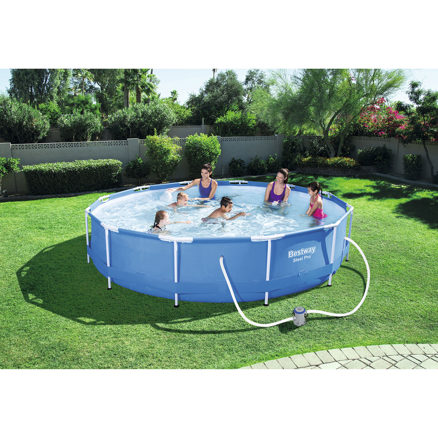 Bestway Steel Pro 366 cm zwembad met filterpomp