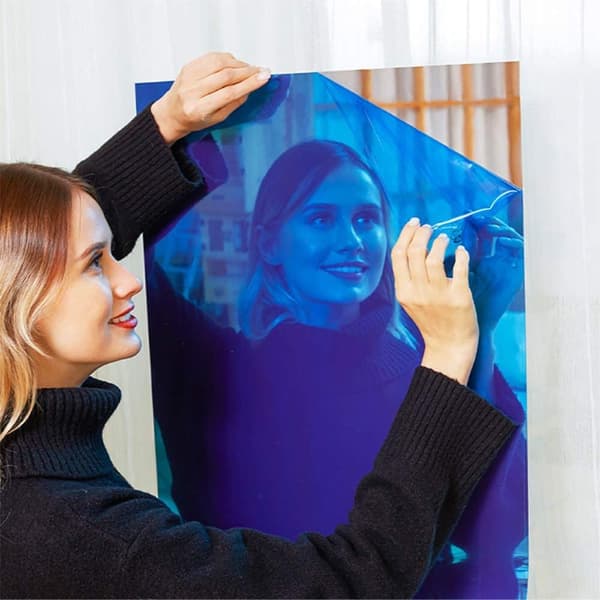 Speil 50x100 cm Selvklebende speilklistremerke Veggdekorasjon
