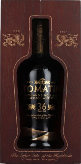TOMATIN 36 YEARS SINGLE MALT 70CL
