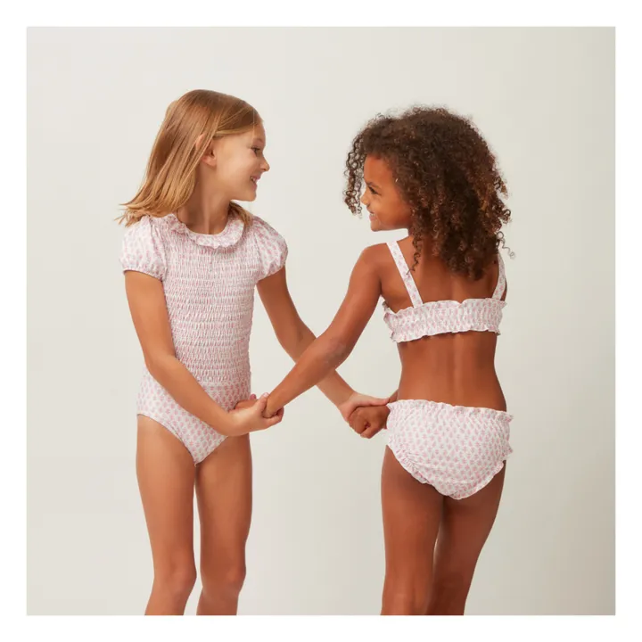 Minnow Maillot de Bain 2 Pièces Ruffle | Vieux Rose