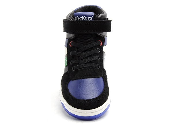 Kickers boots bottine enfant kickalien garcon noir