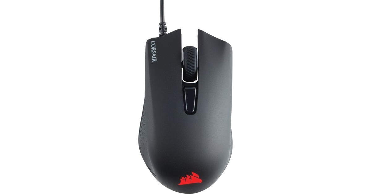 CorsairHARPOON RGB PRO FPS/MOBA Gaming Mouse  (Zwart, 200 - 12.000 dpi, RGB leds)