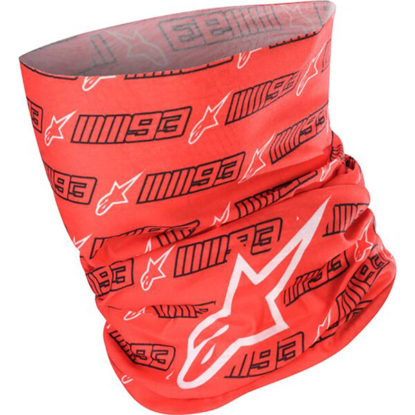 Alpinestars - Tour de cou MM93 Rouge / Noir / Blanc