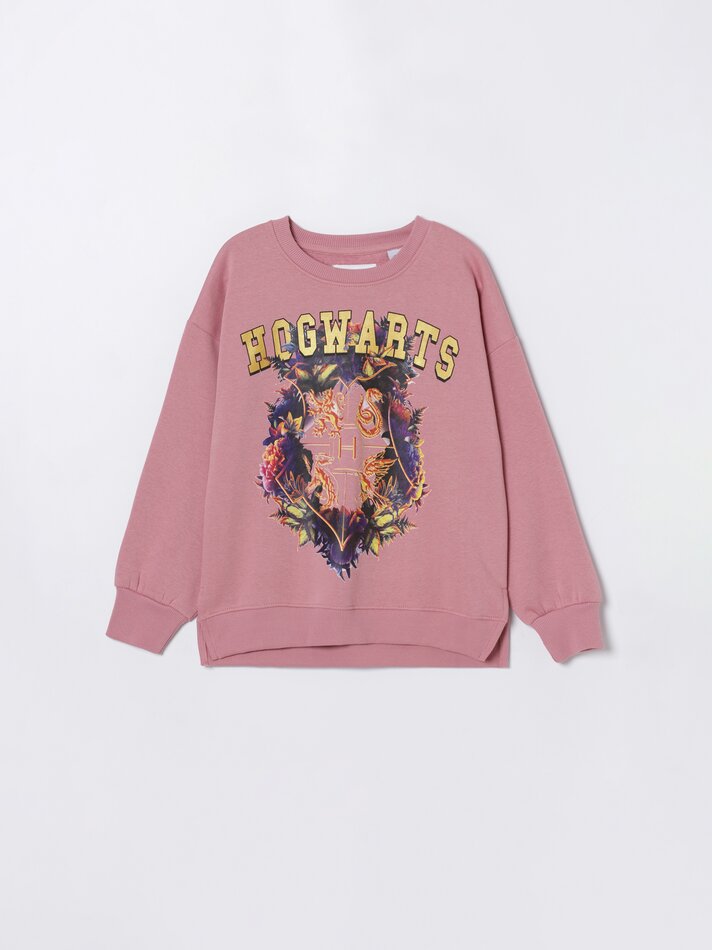 Moletom estampado H.Potter © &™ WARNER BROS - Rosa