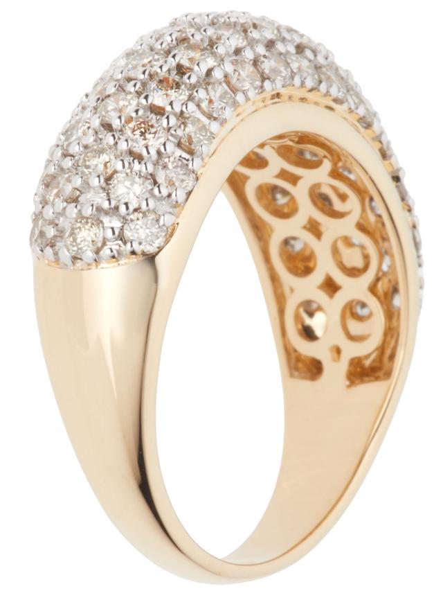 Pavé-Ring, 63 Brillanten