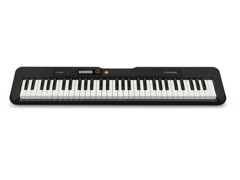 Casio Keyboard CT-S200BK Schwarz Portables Keyboard für den Einsatz zu Hause, im Musikstudio oder unterwegs