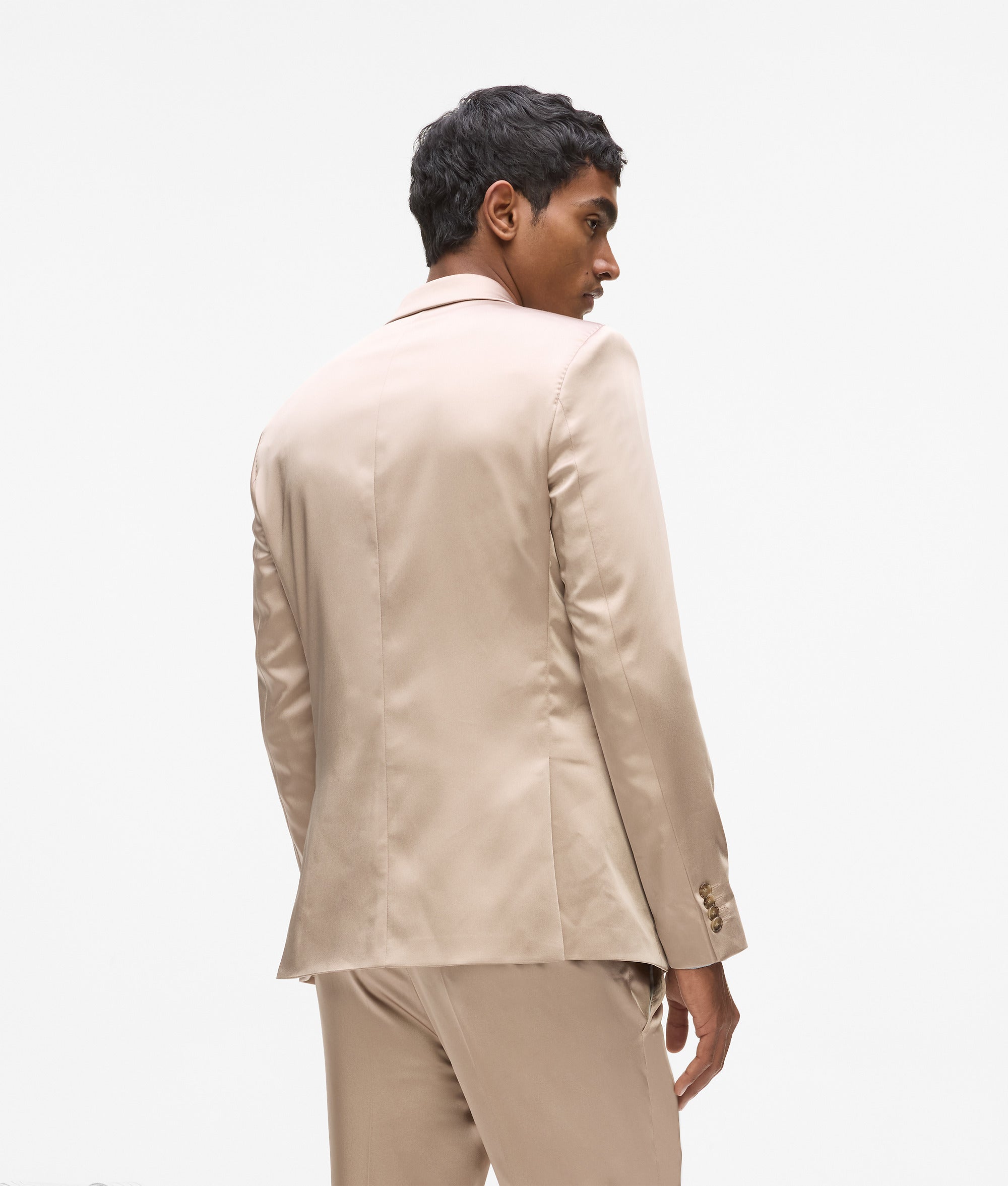 Satijnen blazer