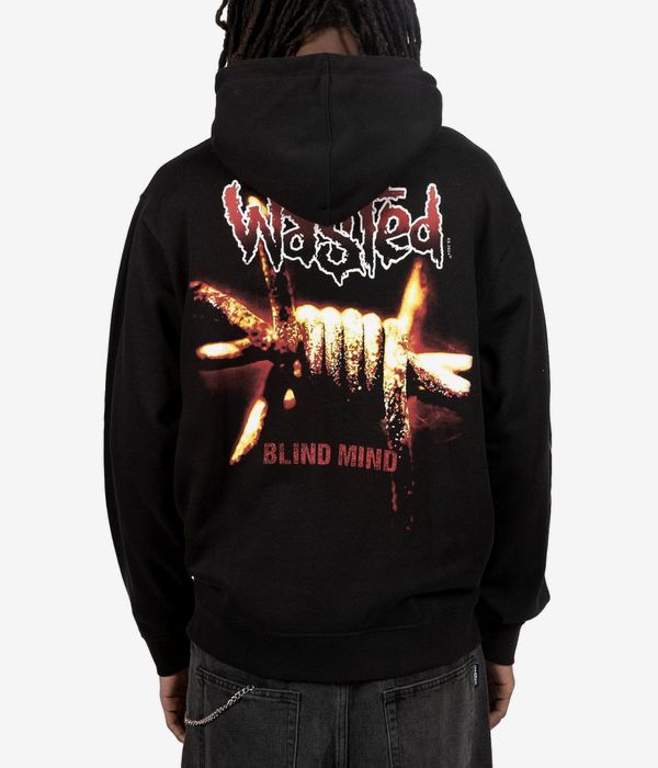 Wasted Paris Blind Zip-Hoodie (black)