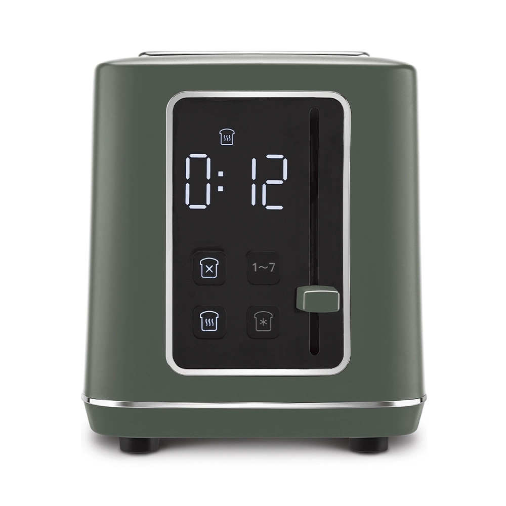 Berlinger Haus Toaster mit Digitalanzeige Matte Green Collection