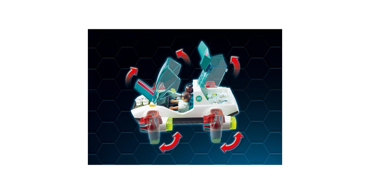 PLAYMOBILSuper 4 - FulguriX met Gene Constructiespeelgoed  (9002)