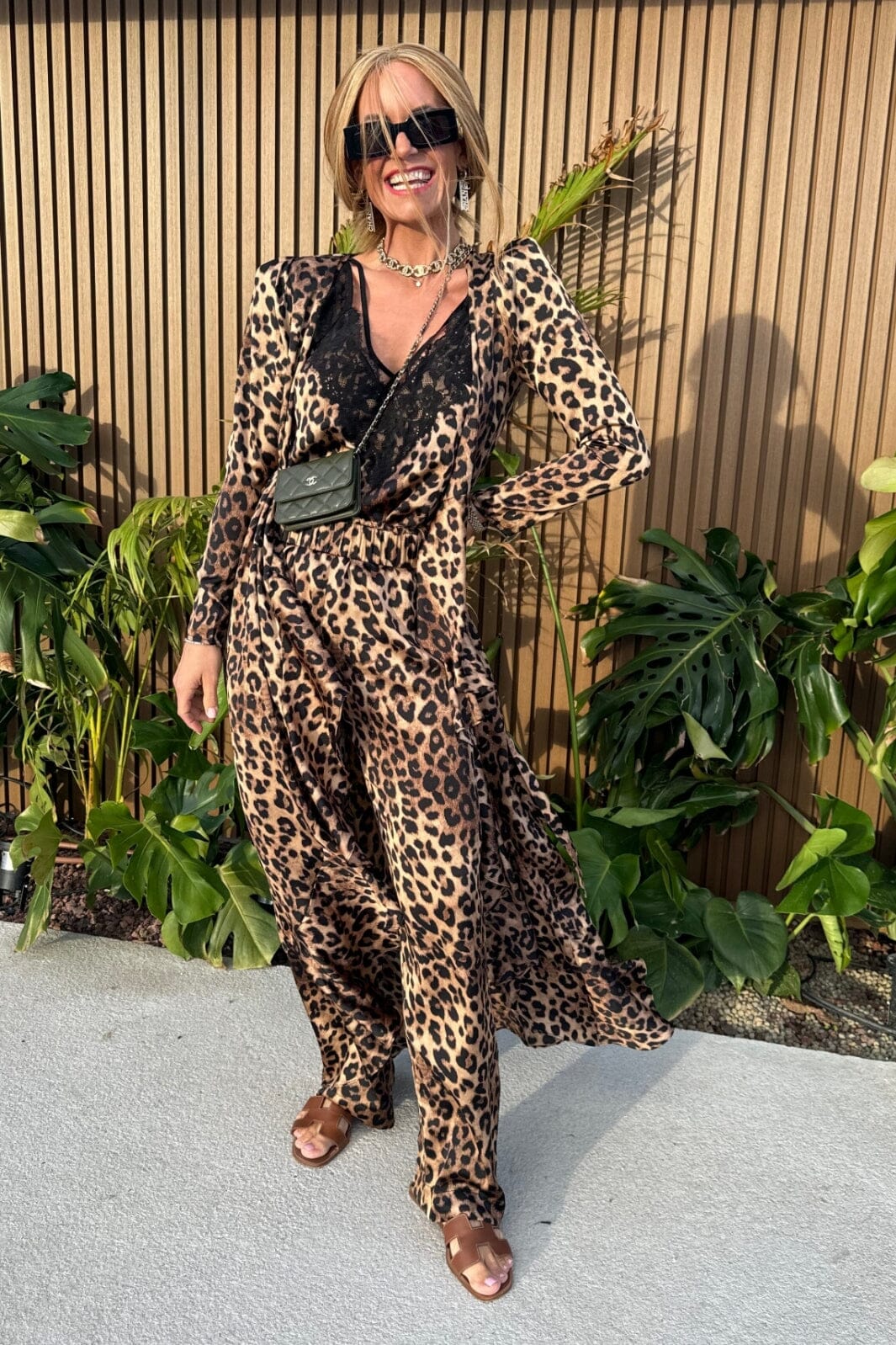Valentin Studio Comfy Leopard Pants