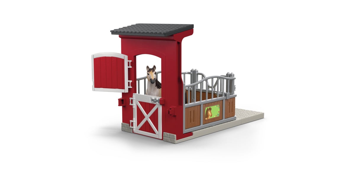 SchleichFarm World - Ponybox met mustangmerrie speelfiguur  (42724)