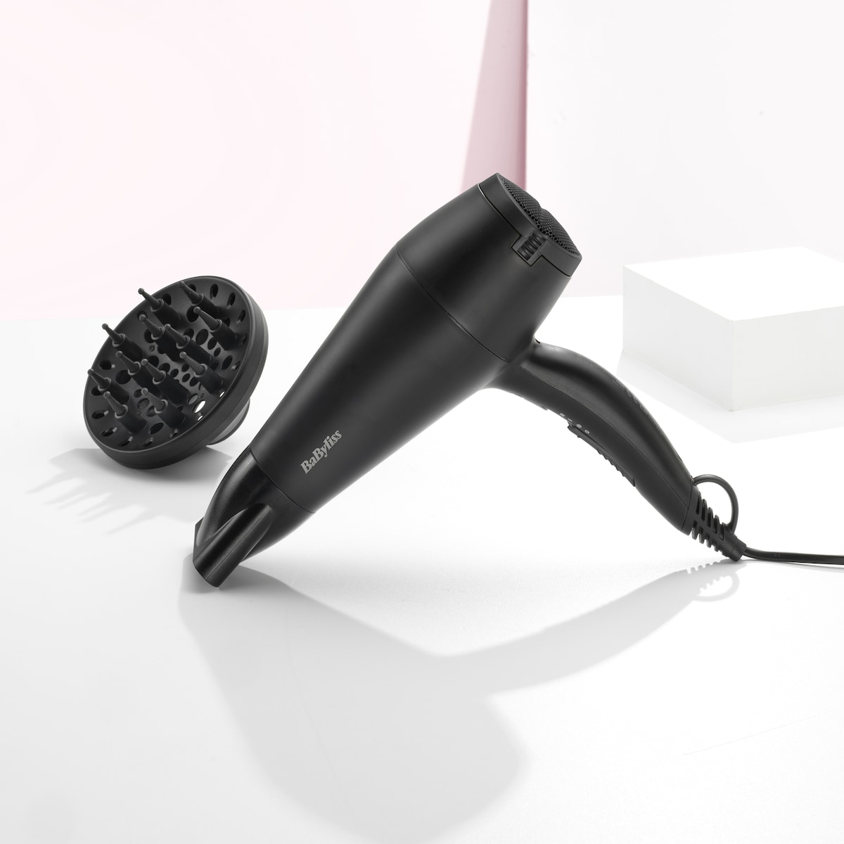 BaByliss D215DE hårføner D215DE (Sort)