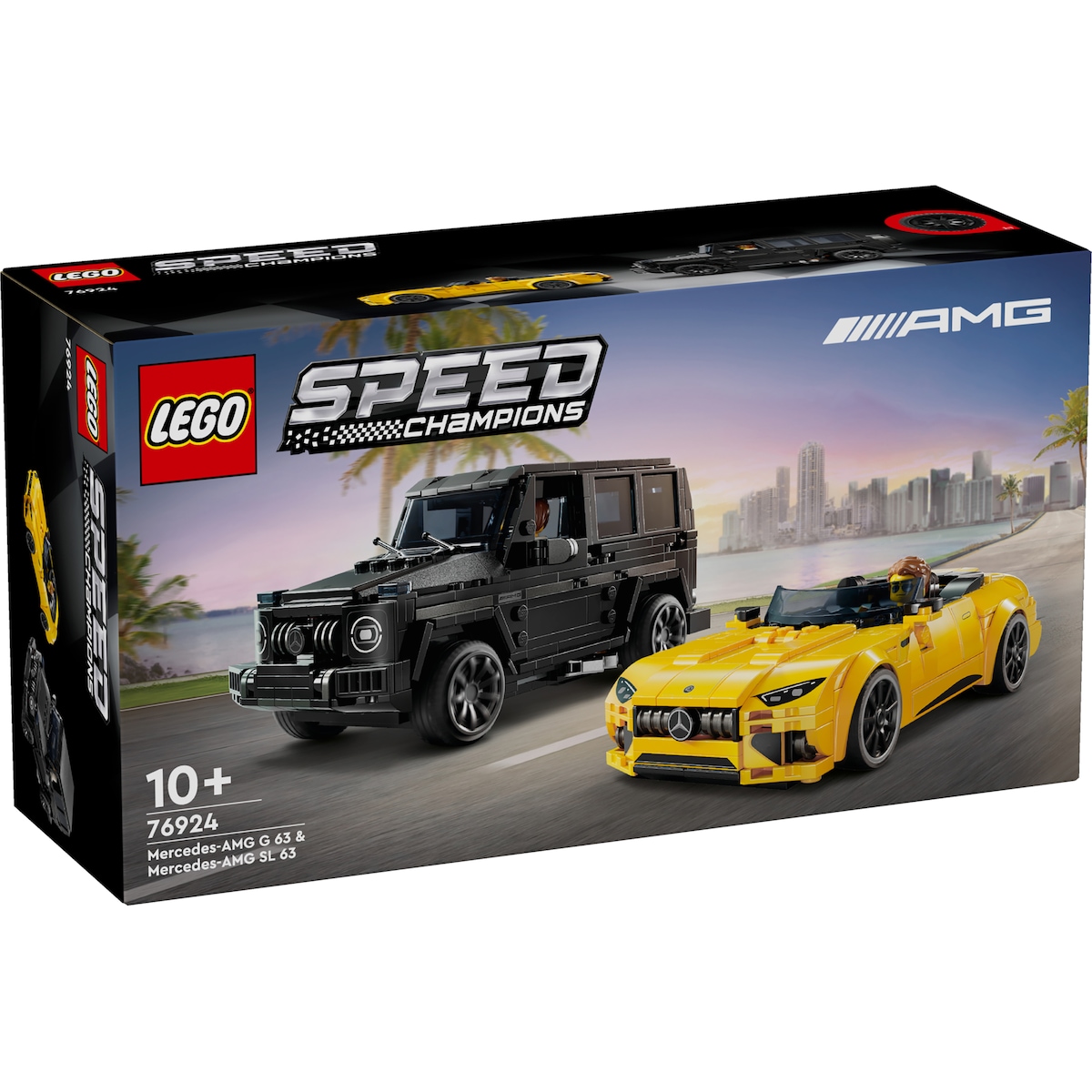 LEGO Speed Champions Mercedes-AMG G 63 og Mercedes-AMG SL 63 - 76924