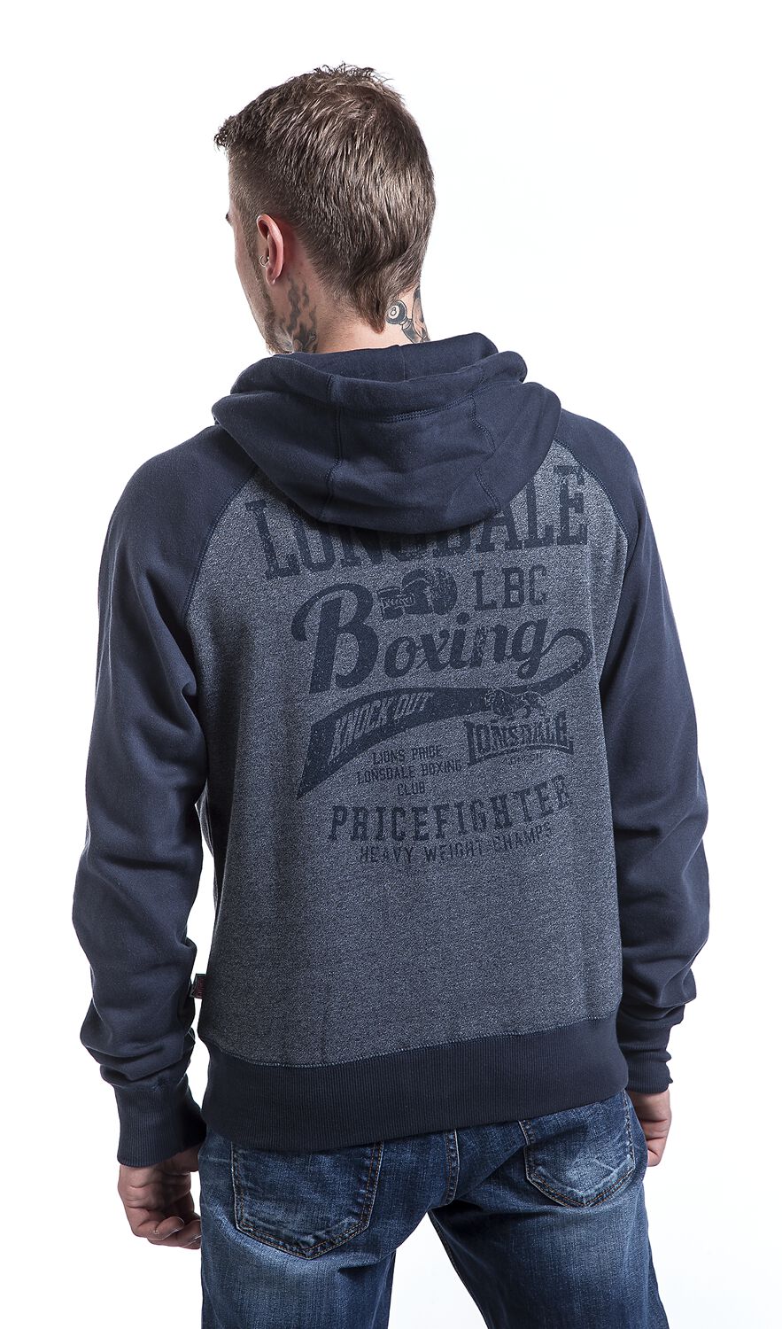 Slough | Lonsdale London Sweat-shirt zippé à capuche