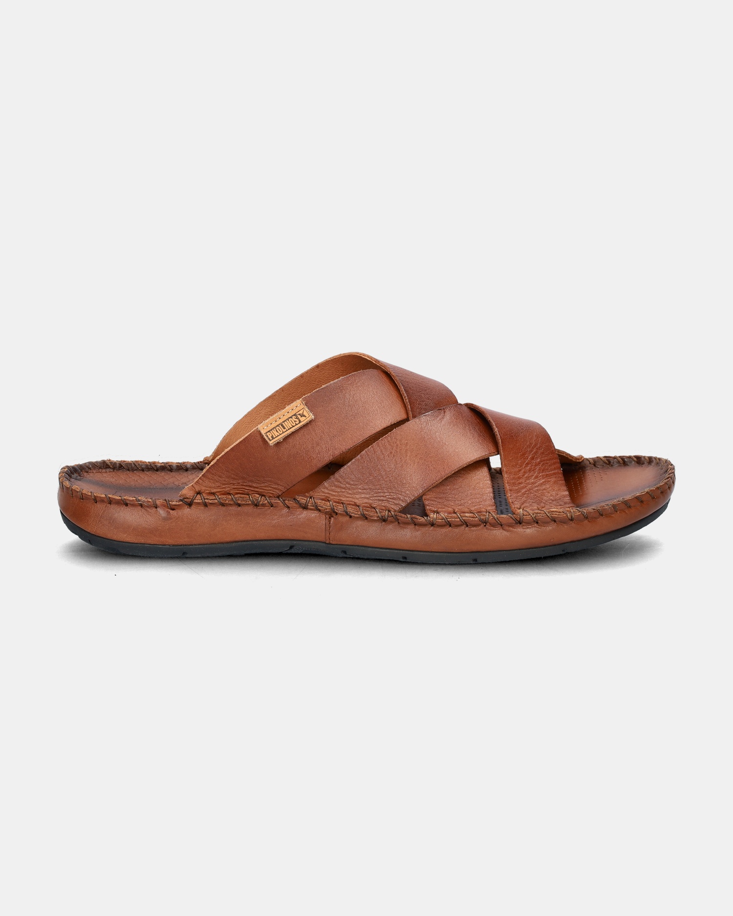 Pikolinos Tarifa Slippers  - cognac