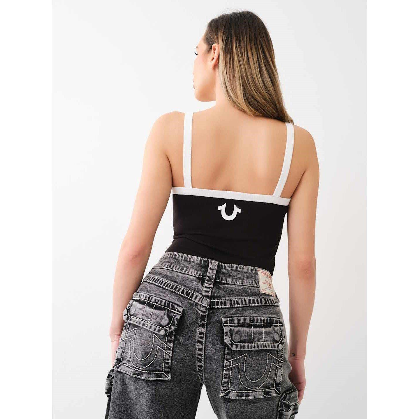 True Religion Cnt Rib Cm Tnk Ld99