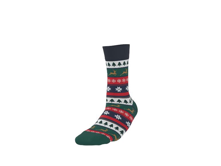 3 Paar kerstsokken