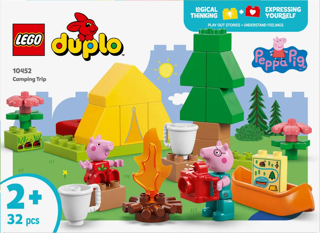 Peppa Big Kampeertrip, Bouwbare Speelset 10452