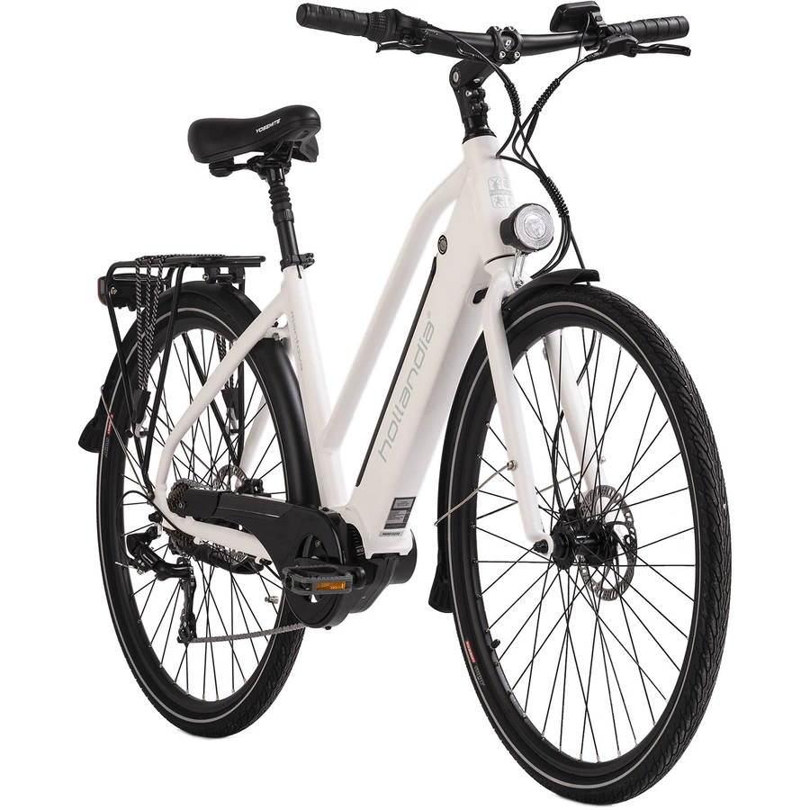 Adore Alu E-Citybike Damen Hollandia Mantova 28'' E-Bike weiß 7 Gänge weiß