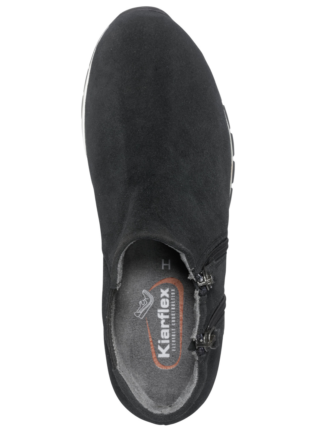 Bootie mit zwei Reißverschlüssen