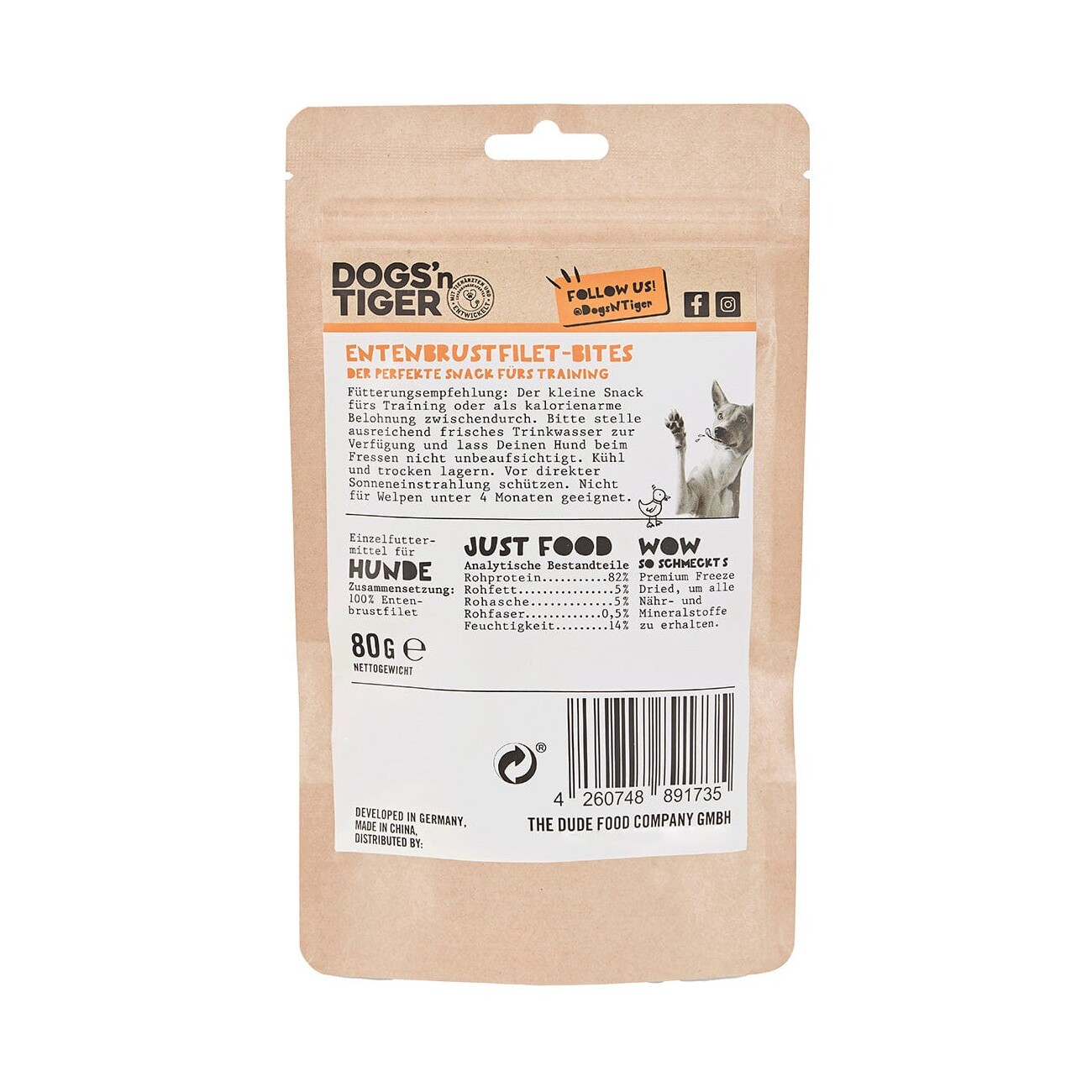 Dogs'n Tiger Fatzke | Ente 320 g