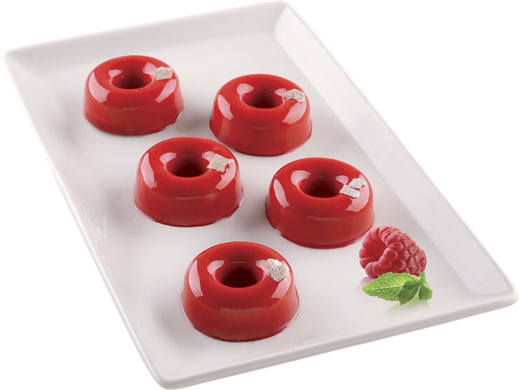 Silikomart MINIDONUTS. SILIC. ø45/15. H18 Fuchsia