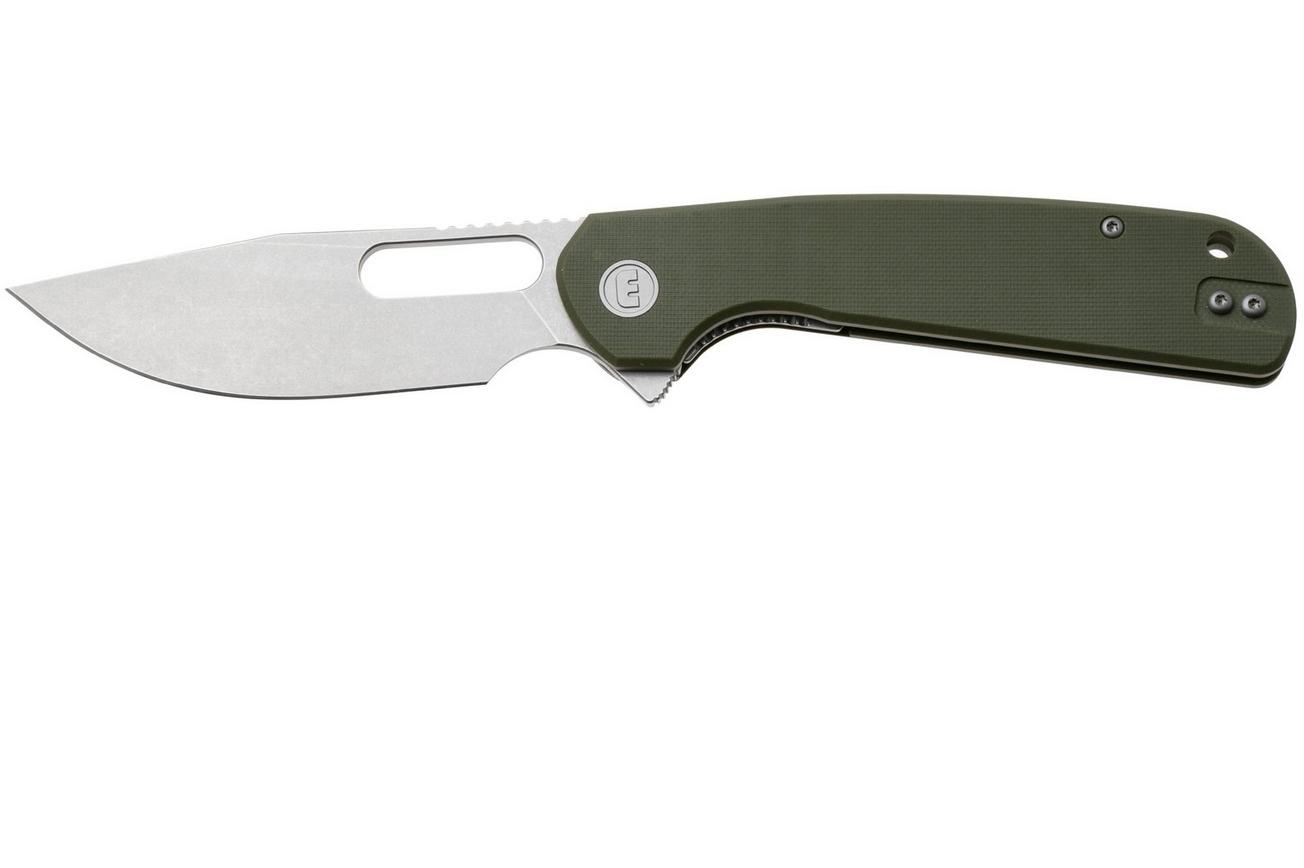 Eutektik Trinity TRI-OGSW-R Stonewashed 14C28N, OD Green G10, zakmes