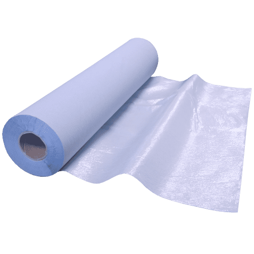 Drap d'examen rouleau Paredes ouate bleue plastifié 48 formats 75 x 190 cm