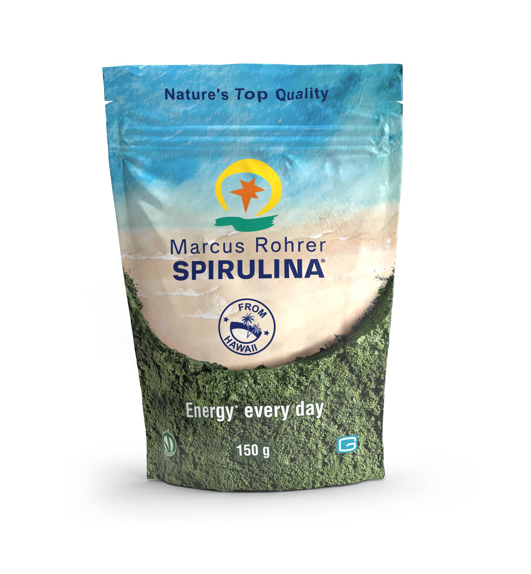 Marcus Rohrer Spirulina Pulver