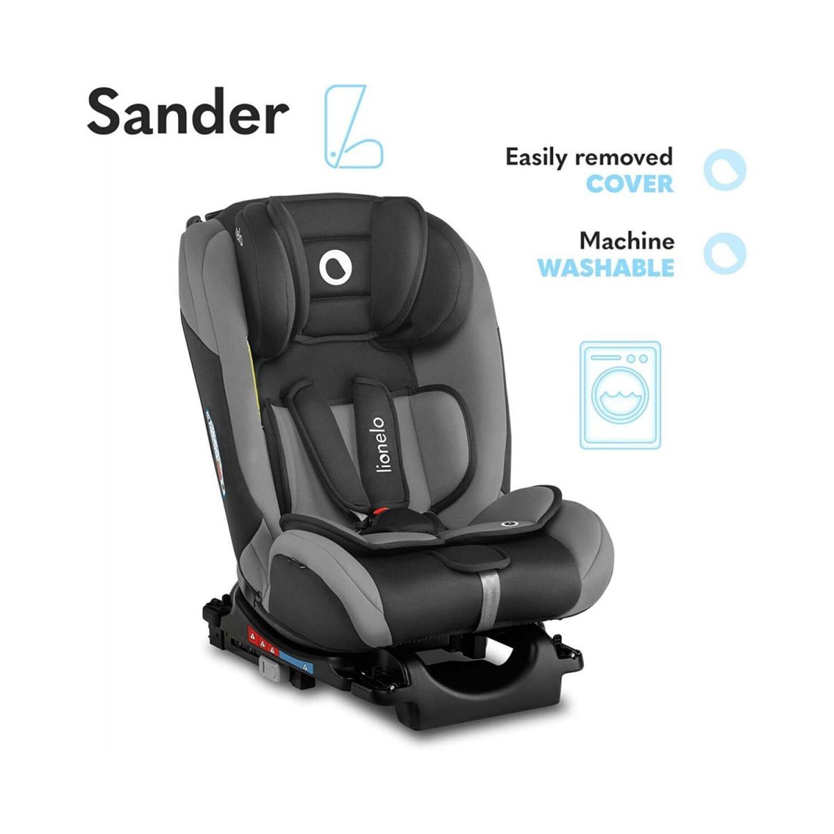 Siège-auto Bébé Sander Gris