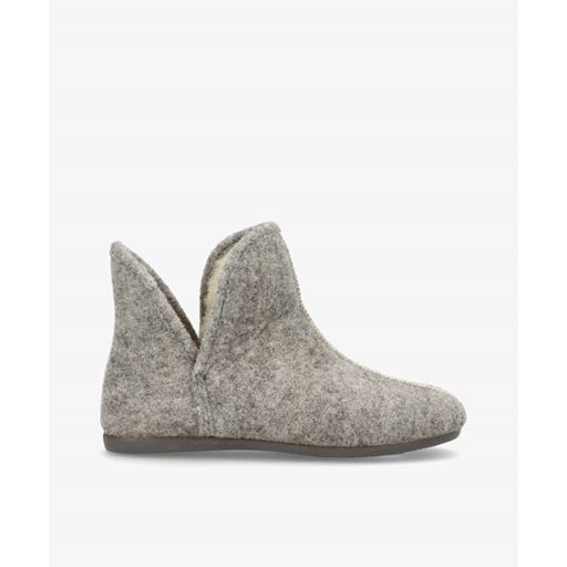 Nordstrand Ankelhøje Hjemmesko, Light Grey, 35