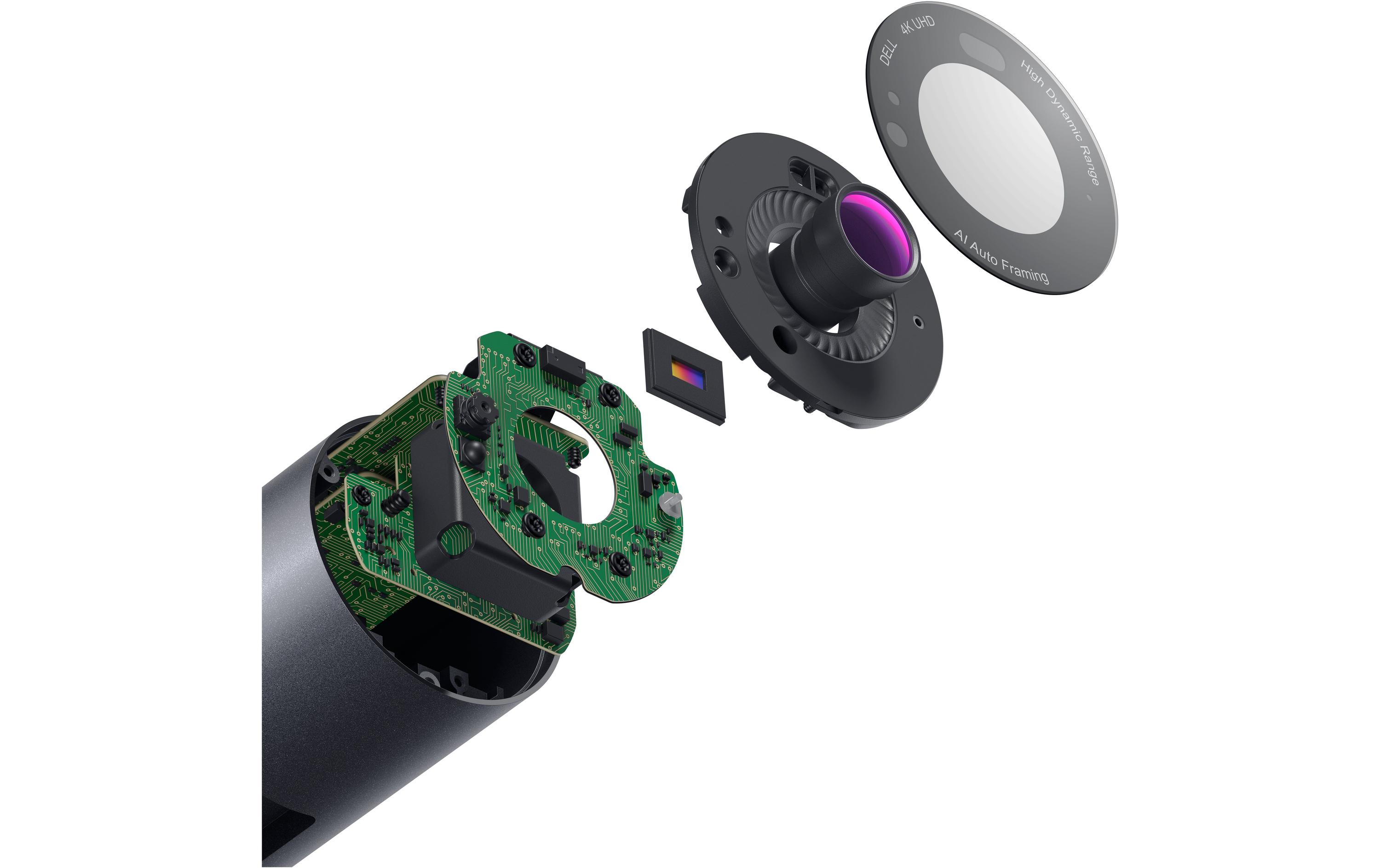 Webcam UltraSharp<br>Ultrahochauflösende Webcam mit HDR und Autofokus