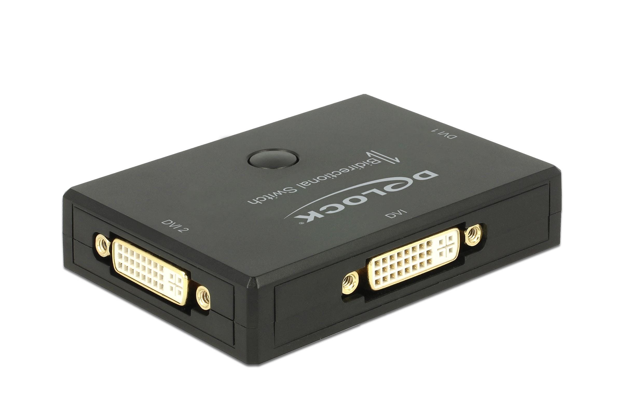 DVI-Switch 2in/1Out, 1in/2Out 4K/30HzBidirektionaler Umschalter