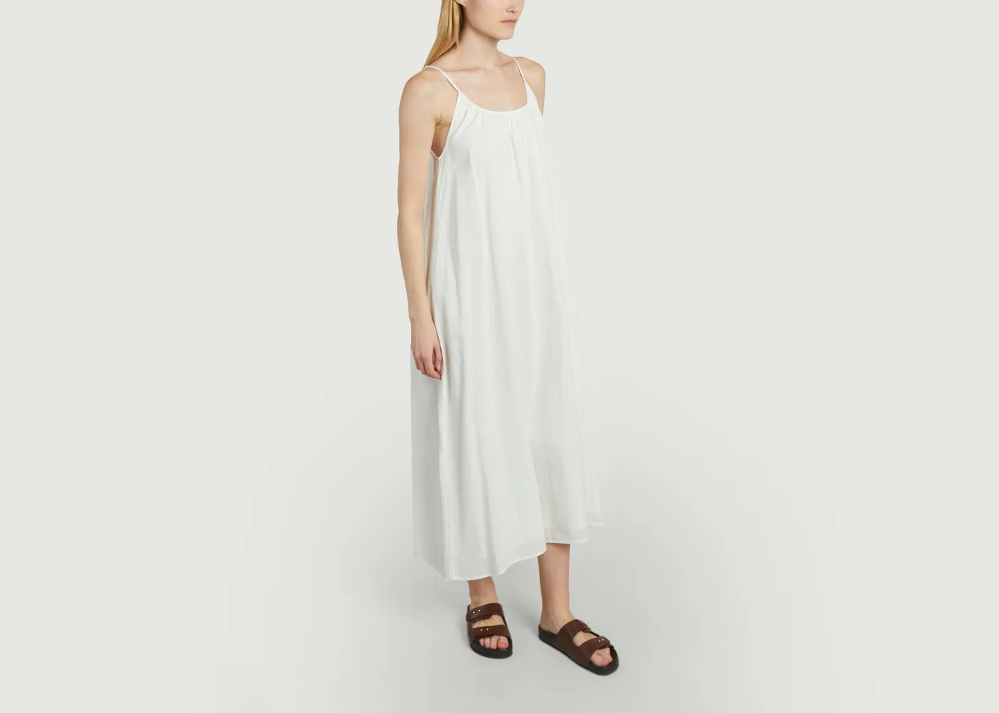 Robe À Bretelles À Structure Rayée KCA